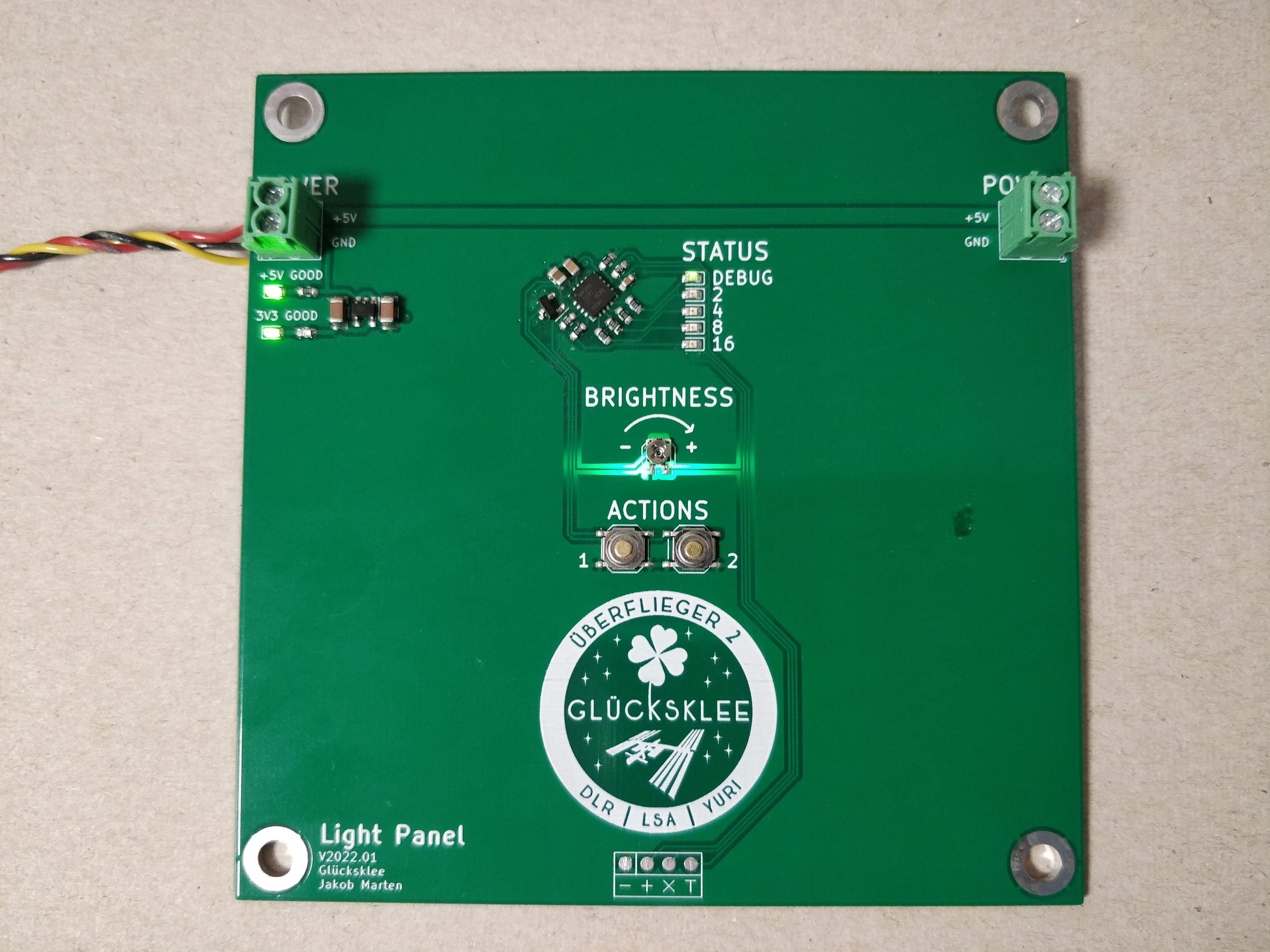 First board ready to go